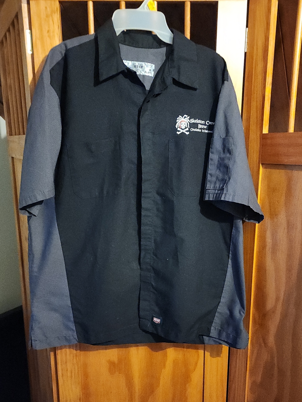 Two-Tone Black & Gray Shirt